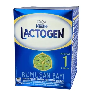 Nestle Lactogen 1 Baby Milk Infant Formula (0-12m) - 650g (Malaysian)